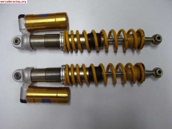  se  vende  2 amortiguadores ohlins 2 vías de 50 cm entre oj