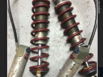 2 amortiguadores tecnoshoc 3 vías 