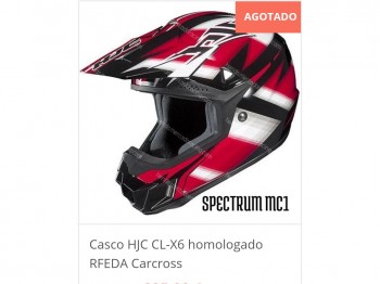 Casco autocross 