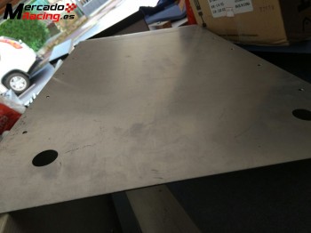 Chapa duraluminio bajos speedcar xtrem 
