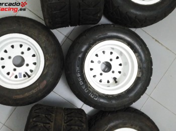 Llantas braid tenrace  más neumáticos nuevos