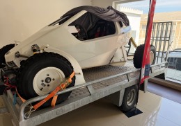 Carscross motor hayabusa 1300 y remolque