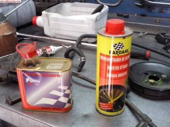 Se venden botes de octanaje 4 y 6 puntos 25 euros