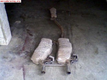 Linea escape de serie de clio 182cv