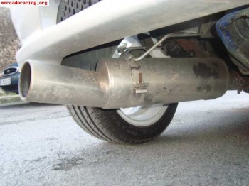 Se vende escape donsilencioso de boca pequeña homologado par