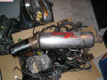 Vendo escape rc racing inox para saxo