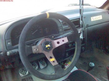 Culata 205 rally/puente saxo con discos/llantas de 106 rally