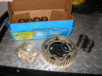 Polea regulable,cazoletas y muelles reforzados para motores 