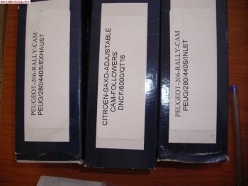 Arboles 280º para 206 gti y taques mecanicos para 206 gti o 