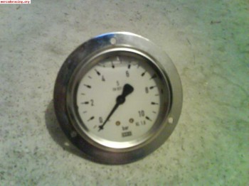 Manómetro para presión de gasolina