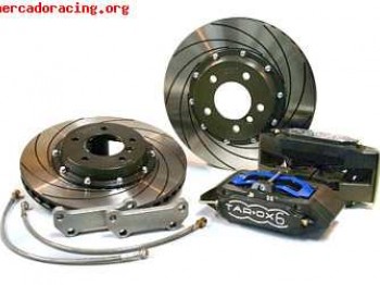 Pinzas tarox 6 pistones en un saxo vts