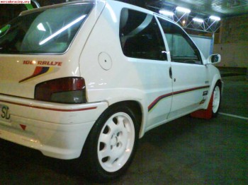 Vendo llantas 205gti blancas