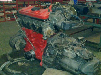 Motor y caja 205 rallye