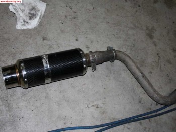 Escape tipo moto universal