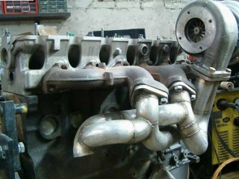 Colector para 325i/ix turbo (modelo e30)