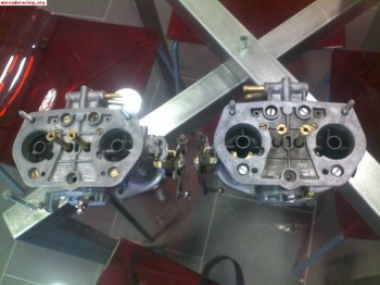 Weber de 40 y de 36 verticales