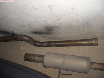 Vendo linea de  escape gra, para 106 rallye