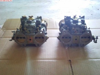 Se venden carburadores weber de 45