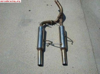 Vendo escape rc racing clio 182