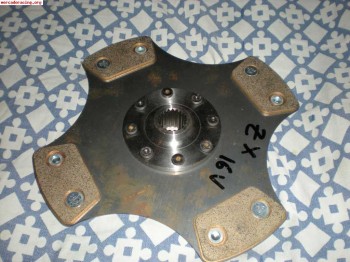 Embrague ceramico rigido omp