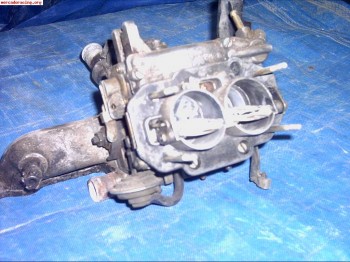 Carburador de 205 gtx con colectores