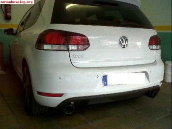 Escape akrapovic golf gti vi salida carbono   filtro aire bm