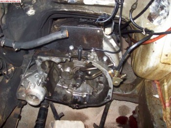 Adaptador de motores renault para cajas de cambios de nisan 