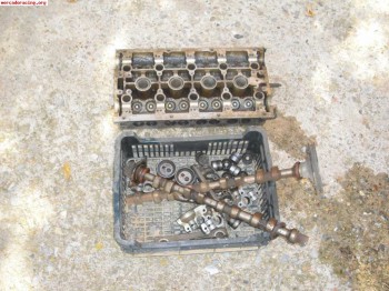 Culata y colector de escape del 405 m16