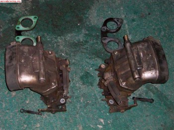 Pareja de carburadores verticales dell horto de 40