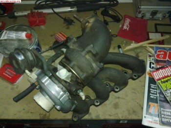 Colector y turbo garret t03 