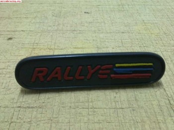 Marcador y placa 106 rallye
