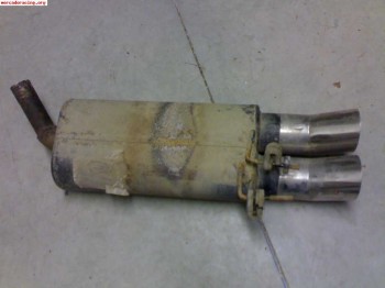 Se vende silencioso trasero de escape marca devil para twing