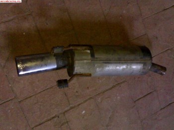 Se vende silencioso trasero de escape marca remus para opel 