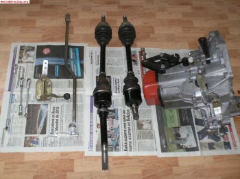 Se vende caja ma de citroen sport ralacion cerrada autobloca