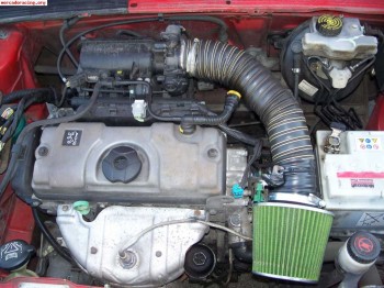 Filtro de aire green con maguera de admision 