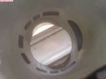 Cilindro top rosa negro 80 minarelli am6