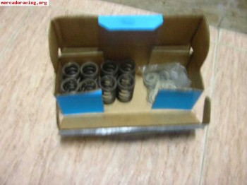 Muelles válvula,cazoletas de zicral y polea regulable.205 ra