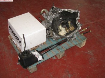 Se vende caja de cambios peugeot be4r   timoneria por cable 