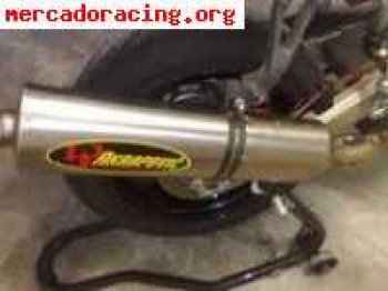 Escape akrapovic kawasaki 636 2002