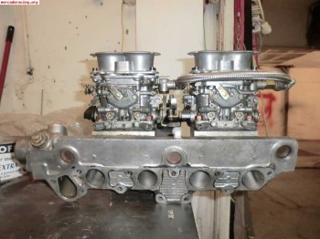 Carburacion webber 42 y colector de admisione para 205 gtx,g