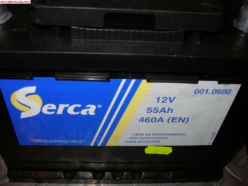Bateria serca 55ah nueva a estrenar.
