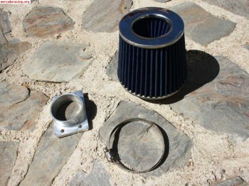 Filtro conico   adaptador golf gti mk2 pb