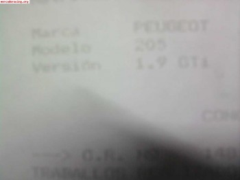 Motor de 205 gti ,309 gti,etc x 400e