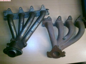 Colectores escape 4-1 megane coupe 1.6 16v motor k4m