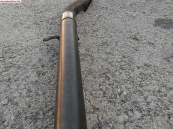 Se vende linea de escape con silenciador rdm de zx kit car.