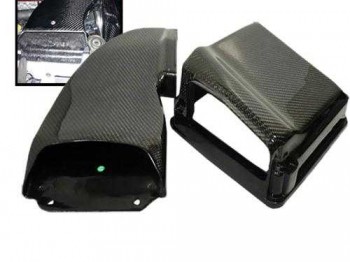 Mitsubishi evolution 7,8,9 caja de admision de carbono para 