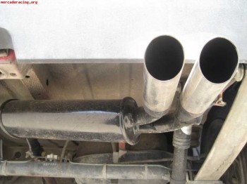 Escape deportivo doble salida para seat marbella