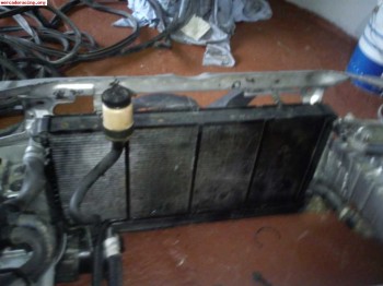 Vendo radiador gordo con ventilador grande para saxo