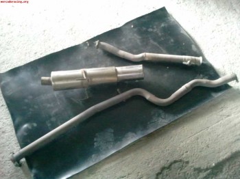 Linea de escape citroen saxo 1.6