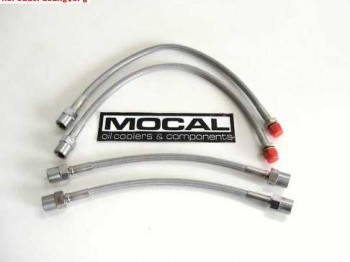 Viendo tubos de freno de malla de acero - marcas - mocal e g